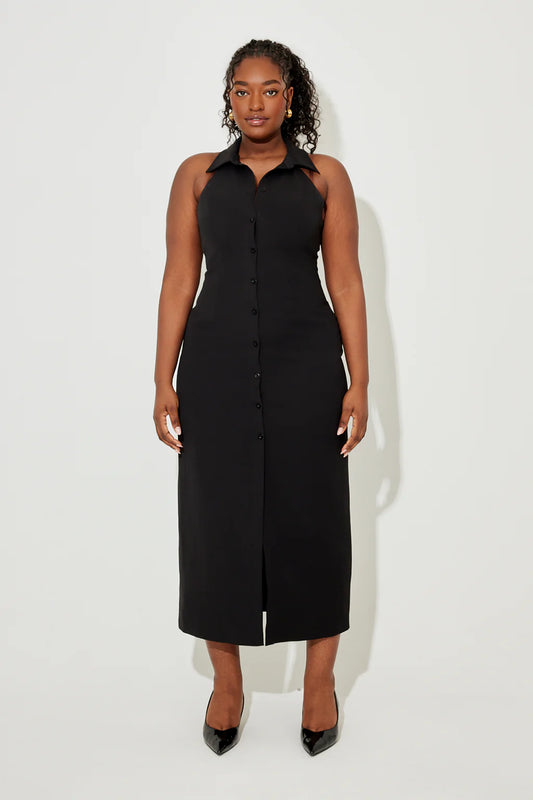 The Ultimate Muse Collar Maxi Dress