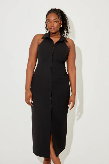 The Ultimate Muse Collar Maxi Dress