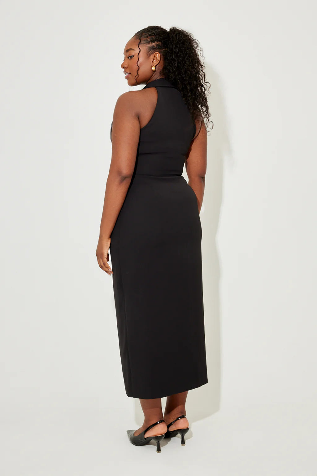 The Ultimate Muse Collar Maxi Dress