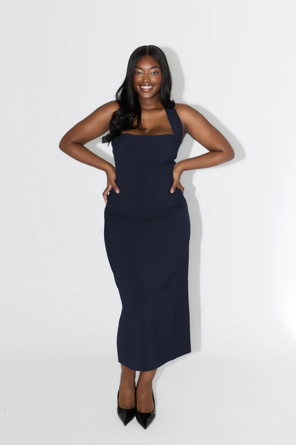 The Ultimate Muse Halter Neck Midi Dress