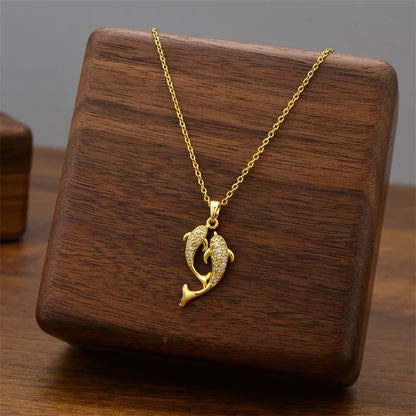 DolphinShine™ – Collar Delfín Brillante