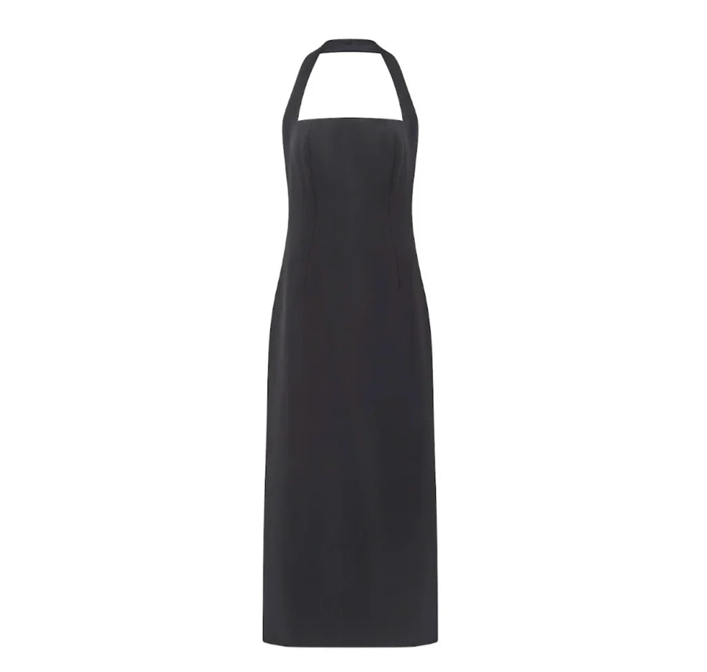 The Ultimate Muse Halter Neck Midi Dress