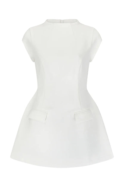 The Ultimate Muse Cap Sleeve Mini Dress